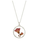 Catherine Weitzman | Birthmonth Flower silver necklace