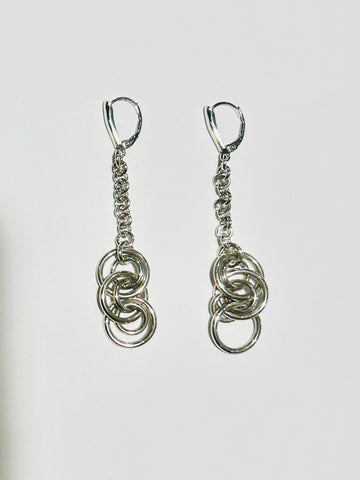 Lisa Ridout | Long Infinity Earrings