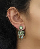 Ayala Bar | Eucalyptus Set, Florin Earrings
