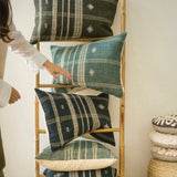 Indaba | Bhujodi Wool Handloom Pillow, Cedar