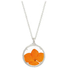 Catherine Weitzman | Birthmonth Flower silver necklace