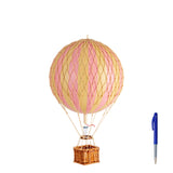 Travels Light, Pink - Hot Air Balloon