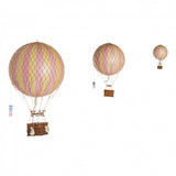 Travels Light, Pink - Hot Air Balloon