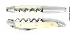 Forge De Laguiole | Sommelier knife, shiny finish with Bone handle