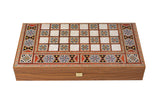 Manopoulos | Handcrafted Mosaic Traditional Style Backgammon Set
