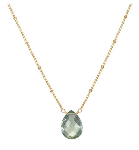 Satya | Prosperous Journey Green Amethyst Necklace