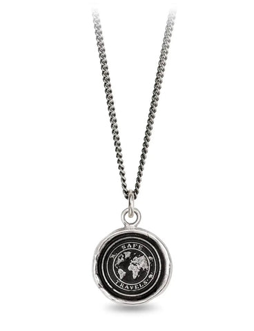 Pyrrha | Safe Travels necklace
