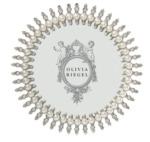 Olivia Riegal | Pearl Jubilee 5" Round Picture Frame
