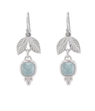 Kat Cadegan | Adam & Eve silver earrings