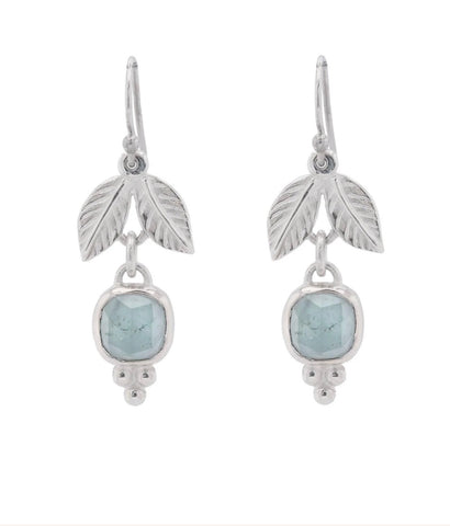 Kat Cadegan | Adam & Eve silver earrings