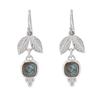 Kat Cadegan | Adam & Eve silver earrings