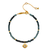 Satya | Channeling Wisdom Sapphire Starburst Beaded Bracelet