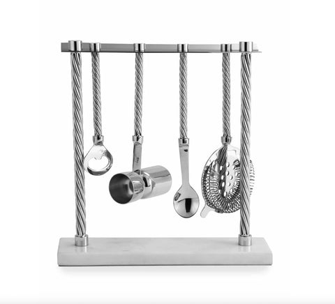 Michael Aram | Twist Bar Tool Set with Stand