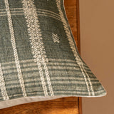Indaba | Bhujodi Wool Handloom Pillow, Cedar