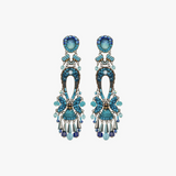 Ayala Bar | Blue Bayou Set, Blue Long Elegant Earrings, Turquoise