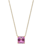 Anzie | Jac + Jo 14k gold Pink Sapphire Harper Necklace