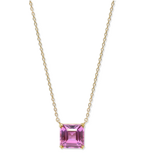 Anzie | Jac + Jo 14k gold Pink Sapphire Harper Necklace
