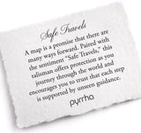 Pyrrha | Safe Travels necklace