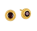 Satya | Grounding Energy Garnet Stud Earrings