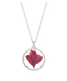 Catherine Weitzman | Birthmonth Flower silver necklace