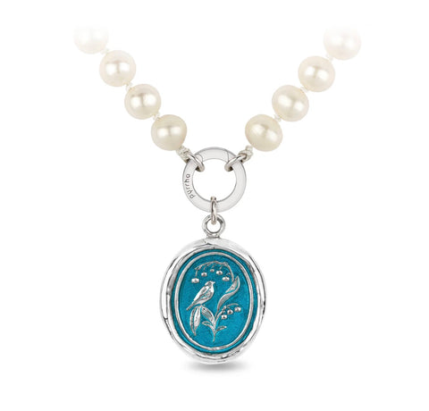 Pyrrha | Return to Happiness Freshwater Pearl Capri Blue