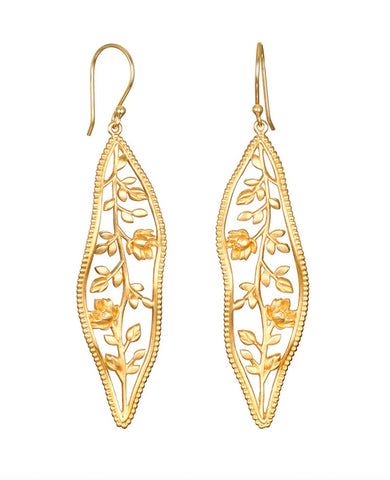 Satya |  Expanding Beauty Lotus Earrings