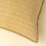 Indaba | Dash & Dot Linen Pillow, Sunflower