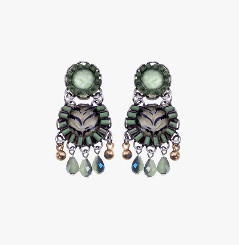 Ayala Bar | Eucalyptus Set, Florin Earrings