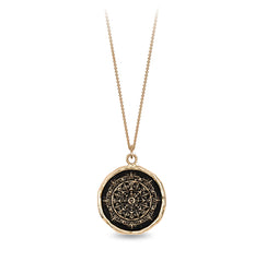 Pyrrha | 14k gold Mandala Talisman