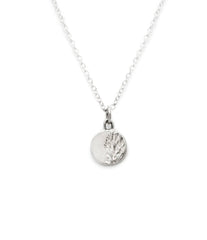 Kat Cadegan | Wild Grass Pendant | Small Disc necklace