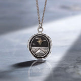 Pyrrha | 14k and silver "North Star" Talisman Necklace