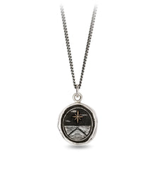 Pyrrha | 14k and silver "North Star" Talisman Necklace