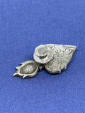 John Blair | Sacred heart Sterling silver pin
