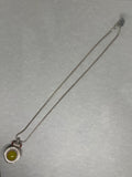 John Blair | Yellow and orange chalcedony necklace