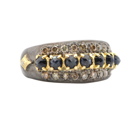Armenta | Rose Cut Band Ring