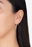 Shashi | Gold Kriss Kross Earrings