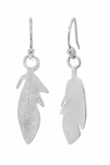 Kat Cadegan | Feather Earrings, Tiny