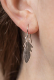 Kat Cadegan | Feather Earrings, Tiny