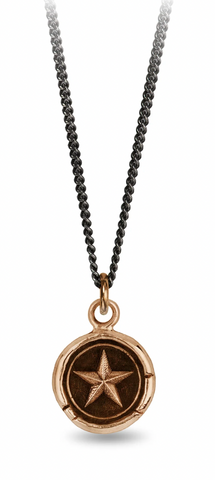 Pyrrha | "Highest Ambitions" Bronze Talisman Necklace