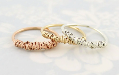Dianne Rodger | Twist Ring - Gold Fill