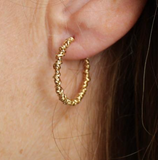Dianne Rodger | Twist Earring - The Hoop - Gold Fill