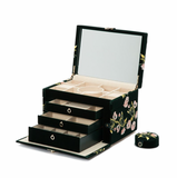 Wolf | Zoe Large Jewelry Box (Forest Green)