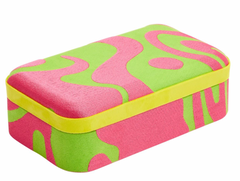 Wolf | Bea Bongiasca Medium Jewelry Box (Green Pink Yellow)