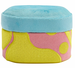 Wolf | Bea Bongiasca Small Jewelry Box (Blue Pink Yellow)