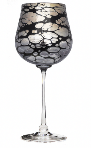 Romeo Glass | Silver Spider Wine Glass