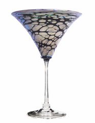 Romeo Glass | Silver Spider Martini Glass