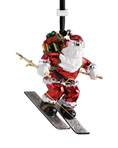 Michael Aram | Skiing Santa Ornament