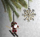 Michael Aram | Skiing Santa Ornament