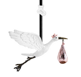 Michael Aram | Stork Ornament - Pink