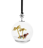 Michael Aram | Island Santa Snow Globe Ornament